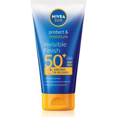 NIVEA SUN Protect & Moisture nawilżające mleczko do opalania z kwasem hialuronowym SPF 50+ 150 ml