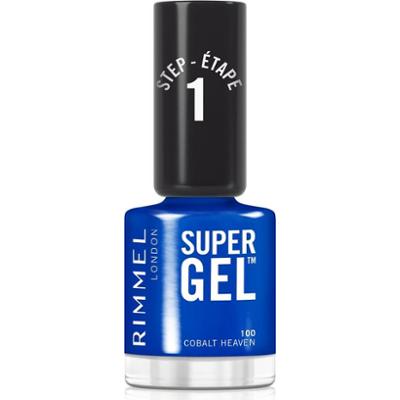 Rimmel Super Gel Nail Polish Żel Bez Lampy UV/LED Kolor 100 Cobalt Heaven 12 ml