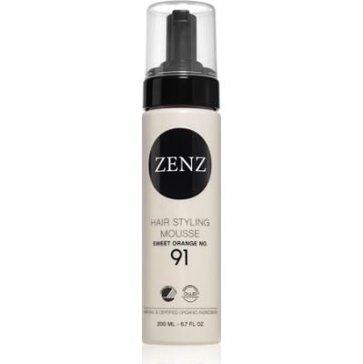 ZENZ Organic Słodka Pomarańcza No. 91 Pianka Fixingowa do Zniszczonych Włosów 200 ml