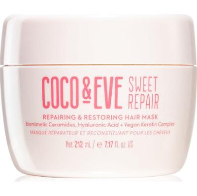 Coco & Eve Sweet Repair Intensywna maska regenerująca i wzmacniająca włosy, nadająca im blasku i wytrzymałości 212 ml