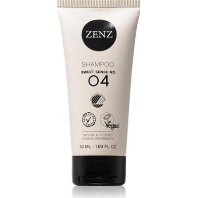 ZENZ Organic Sweet Sense No. 04 Szampon nawilżający do włosów o dużej objętości 50 ml