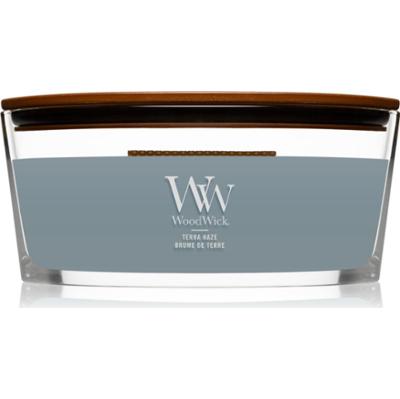 Woodwick Świeca zapachowa Terra Haze z knotem drewnianym (Hearthwick) 453g