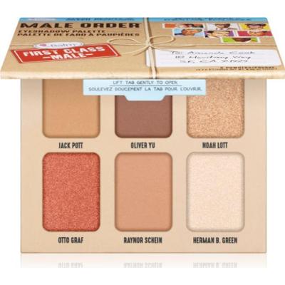 TheBalm Male Order First Class Paleta cieni do powiek męskich 13,2g
