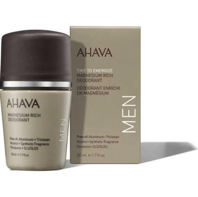 Ahava srl Czas na energetyzację Magnezowy Dezodorant Bogaty Człowiek Ahava 50ml