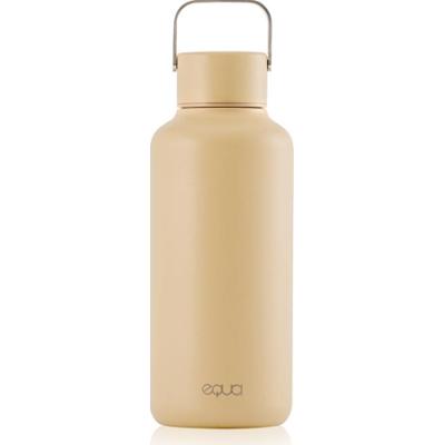 Equa Butelka na wodę Timeless ze stali nierdzewnej, mała, kolor mleczny, 600 ml