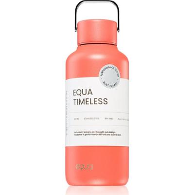 Equa Ponadczasowa butelka na wodę ze stali nierdzewnej, mała, w kolorze Aperol, 600 ml