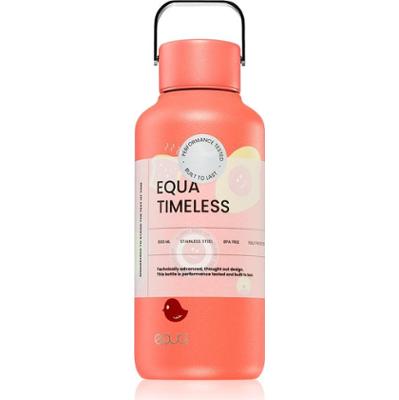 Equa Butelka na wodę Timeless ze stali nierdzewnej, mała, Sunny Side Up, 600 ml