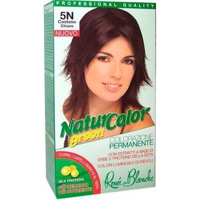 Renee Blanche Farba do włosów trwała koloryzacja Naturale Natur Color Green5 N Jasny brąz