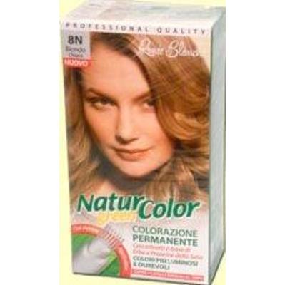 Renee Blanche Farba do włosów trwała koloryzacja Naturale Natur Color Green8 N Jasny blond