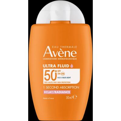 Avène Słoneczny Ultra Płyn SPF50+ UVB winogronowy Niebieskie Światło 50ml