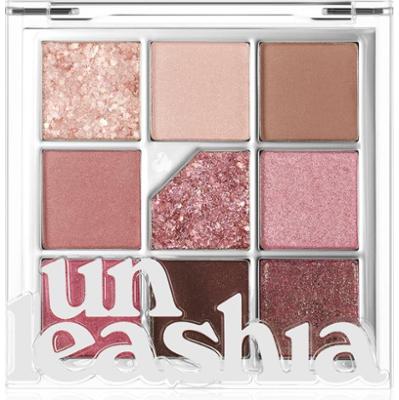 Unleashia Glitterpedia All of Dusty Rose paleta cieni do powiek 6,6 g