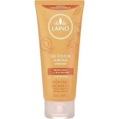 Laino Żel Pod Prysznic Sugras Nawilżający Aloe Vera Organiczna Morela 200ml