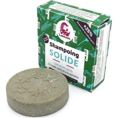 Lamazuna Stały szampon z zieloną glinką i spiruliną do włosów przetłuszczających się 55g