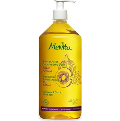 Melvita Organiczny szampon pod prysznic Figa i Kiwi Extra Soft 1l