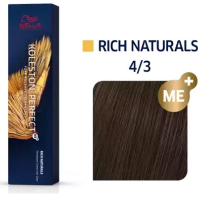 Koleston Perfect ME ™ Rich Natura ls Trwała farba do włosów Natura ls 60 ml - Odcień: 4/3