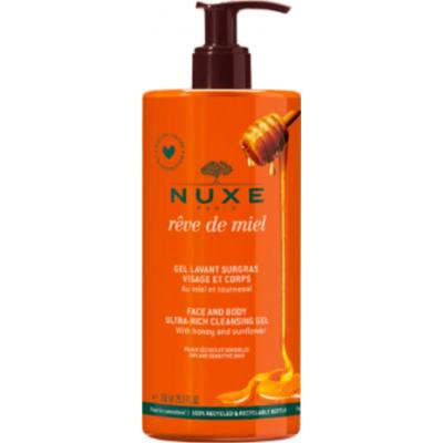 Nuxe Dream of Honey Żel Oczyszczający Surgras Do Twarzy i Ciała 750ml