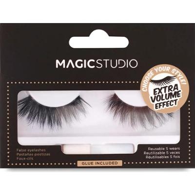 Magic Studio Powerful Cosmetics Wegańskie sztuczne rzęsy z efektem dodatkowej objętości 1 szt