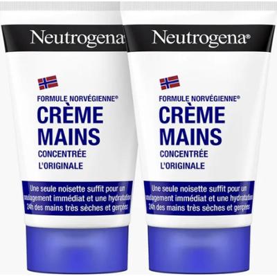 Neutrogena Skoncentrowany nawilżający krem do rąk do skóry suchej 2x50ml