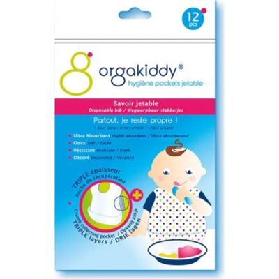 Orgakiddy Jednorazowe śliniaki x12