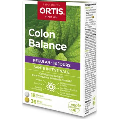 Ortis Colon Balance Regularny obrzęk 54 tabletki