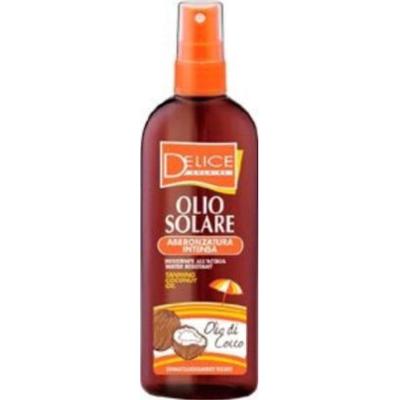 Delice solaire Olejek solarny w sprayu Intensywna opalenizna Kokos 150 ml