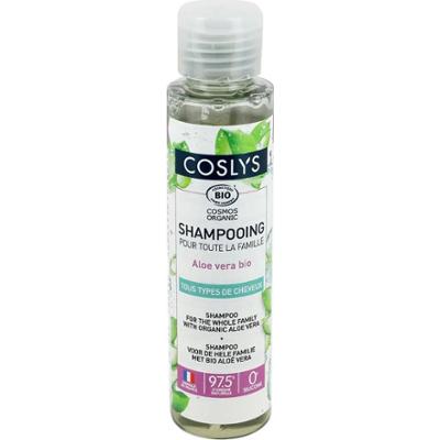 Coslys Szampon rodzinny z organicznym aloesem do wszystkich rodzajów włosów 100ml