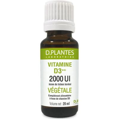 D. Plantes Roślinna witamina D3++ 2000UI 20ml