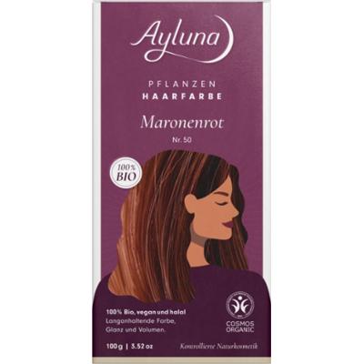 Ayluna Barwnik roślinny kasztanowy brązowy nr.50 100 g