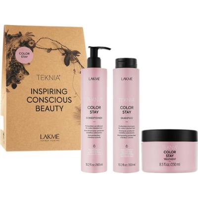 Lakmé Teknia Color Stay Pack 300 ml + 300 ml + 250 ml