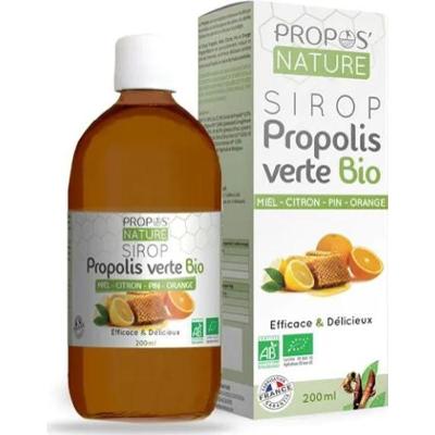 Propos'Nature Organiczny syrop z zielonego propolisu 200ml