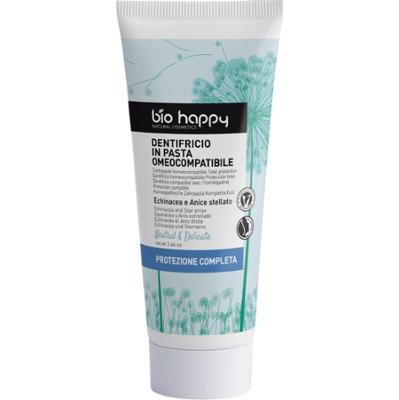 Bio happy Neutralna i delikatna homeopatyczna pasta do zębów Total Protection 75 g