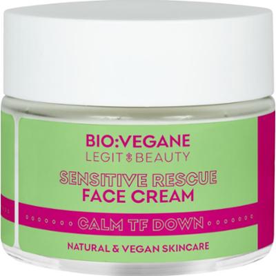 Bio:vÉgane legit beauty Wrażliwy Rescue Krem do twarzy 50 ml