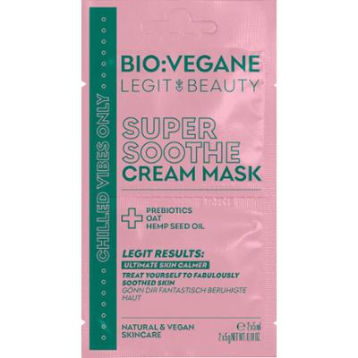 Bio:vÉgane legit beauty Superłagodząca maska kremowa 10 ml