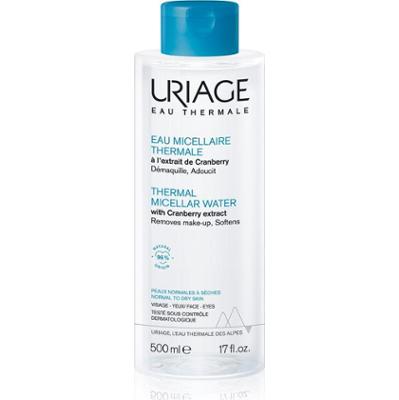 Uriage Higiena twarzy Termiczna woda micelarna Skóra normalna i sucha 500ml