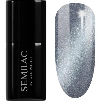 Semilac Lakier hybrydowy UV Silk Effect Gel Nail Polish z lampą UV/LED Color 465 Luxury Chillout 7ml