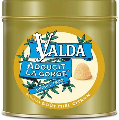 Valda Gomme Miód o smaku cytrynowym 140g