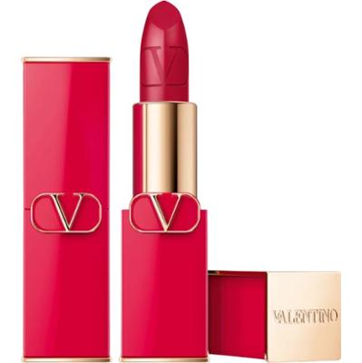 Valentino Czerwona satynowa szminka w kremie 300R z możliwością ponownego napełnienia 3,5 g