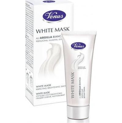 Venus Venus Biała maska Biała glinka Maska do twarzy Udoskonala i rozjaśnia 40ml