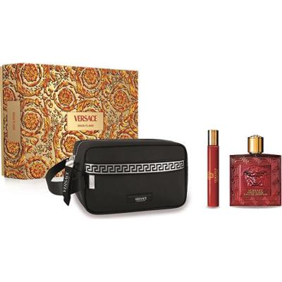 Versace Eros Flame - EDP 100 ml + EDP 10 ml + kosmetyczka