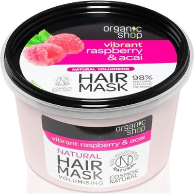 Organic Shop Odżywcza maska do włosów Vibrant Raspberry & Acai 250 ml
