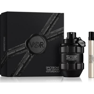 Zestaw upominkowy Viktor & Rolf Spicebomb Dark Leather EDP 90ml miniaturowy EDP 10ml