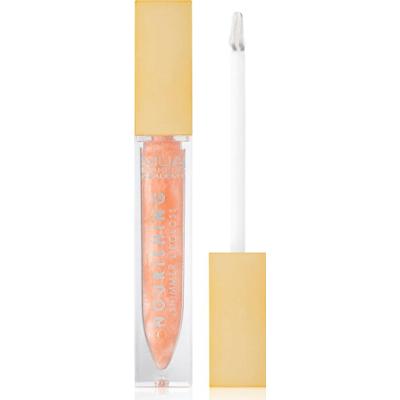 MUA Makeup Academy Błyszczyk do ust Virtual Glow o działaniu odżywczym una Jasny połyskujący kolor Ethereal 6,5 ml