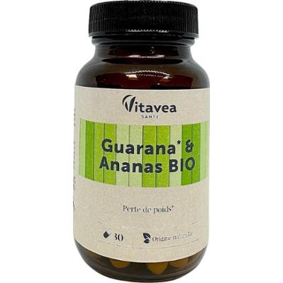 Vitavea ORGANICZNA Guarana i Ananas - Odchudzanie - 30 kapsułek