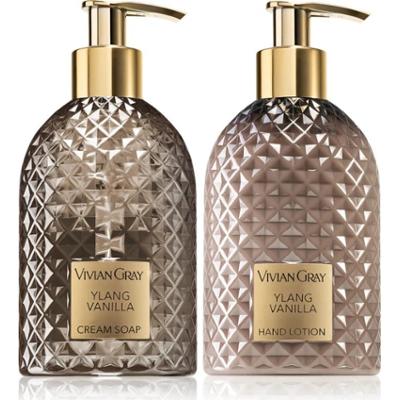 Zestaw mydła i balsamu do rąk w kremie Vivian Grey Ylang i wanilia
