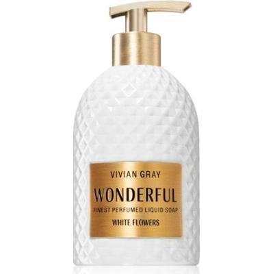 Mydło w płynie Vivian szare Cudowne Białe Kwiaty - 500ml