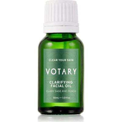 Votary Olejek oczyszczający do twarzy z szałwią muszkatołową 30 ml