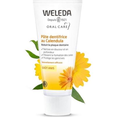 Weleda Pasta do zębów z nagietkiem chroni i wzmacnia dziąsła o smaku anyżowym 75 ml