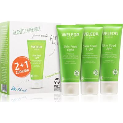 Weleda Skin Food Zestaw upominkowy lekkiego kremu nawilżająco-odżywczego 3 x 75 ml