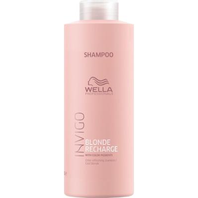 Wella Professionals Invigo Blonde Refill Color Pigments Szampon koloryzujący do włosów blond Zimny blond 1000 ml