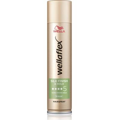 Wella Wellaflex Silk Finish & Hold Extra Strong Fixing Hairspray 250ml